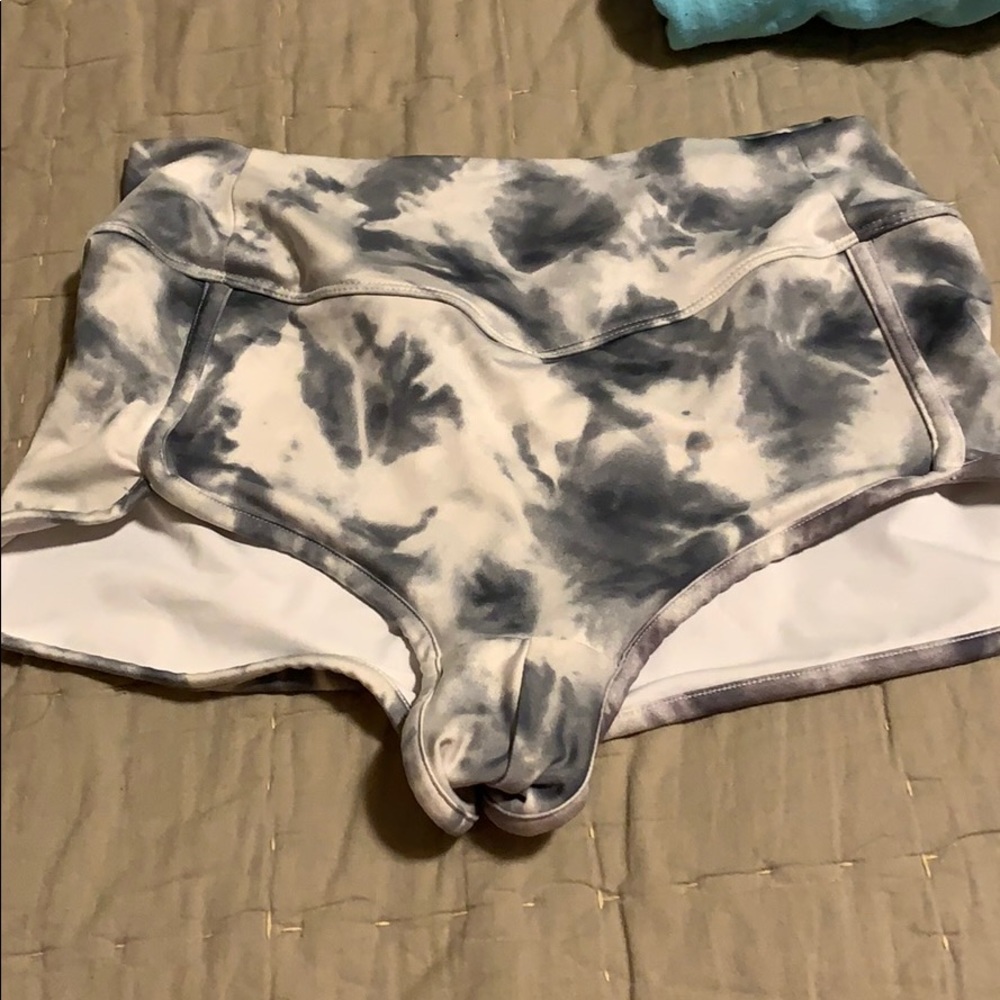 Pink gym to swim shorts